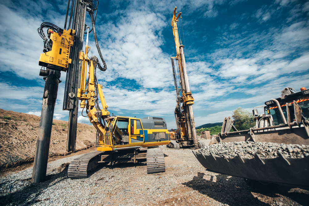 Construction Machinery in Road Projects